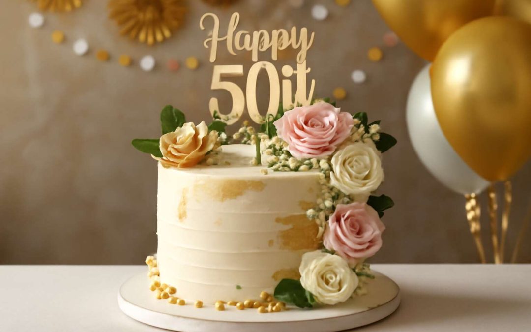 birthday cake 50th women