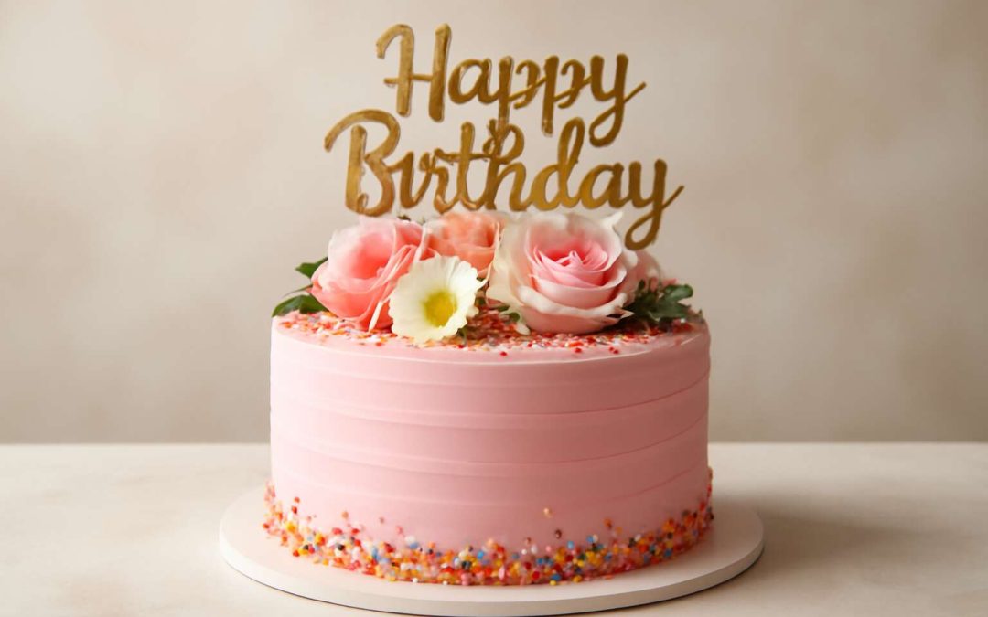 Delight in the Dreamy Charm of a Perfect Pink Birthday Cake for Your Celebrations