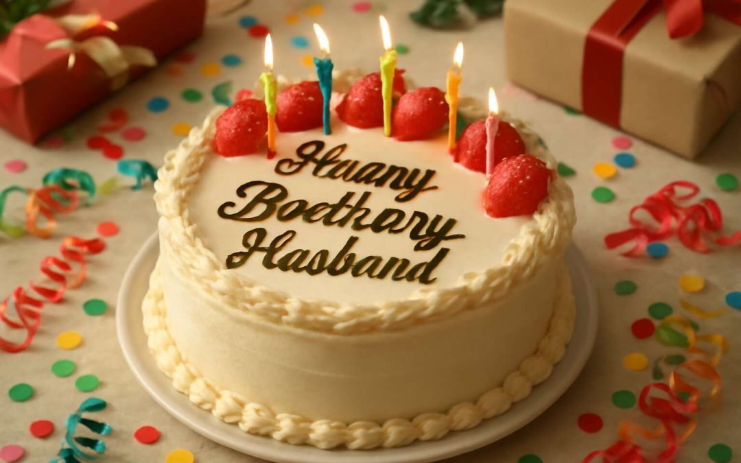 birthday cake to husband