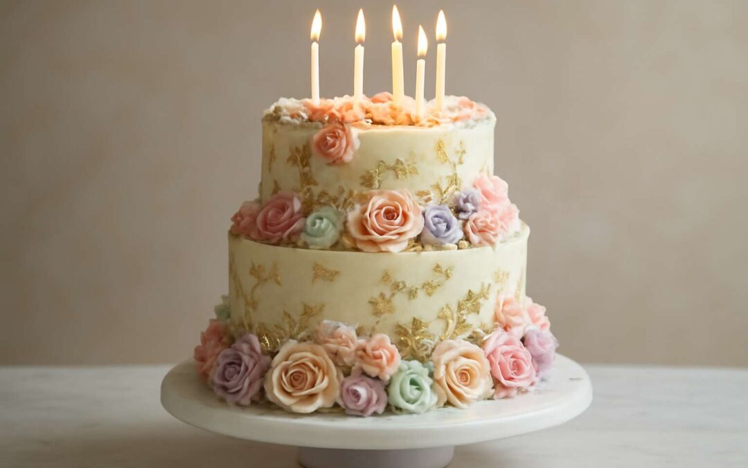 Glam, sweet, unforgettable: beautiful birthday cake that steals the show