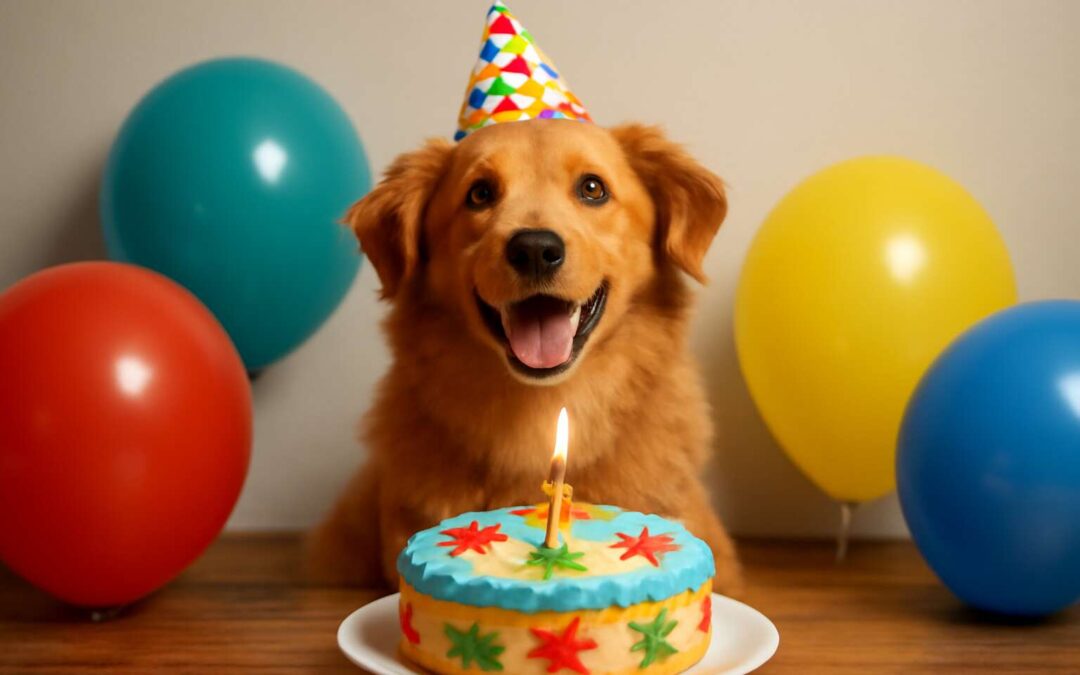 birthday cake for dogs