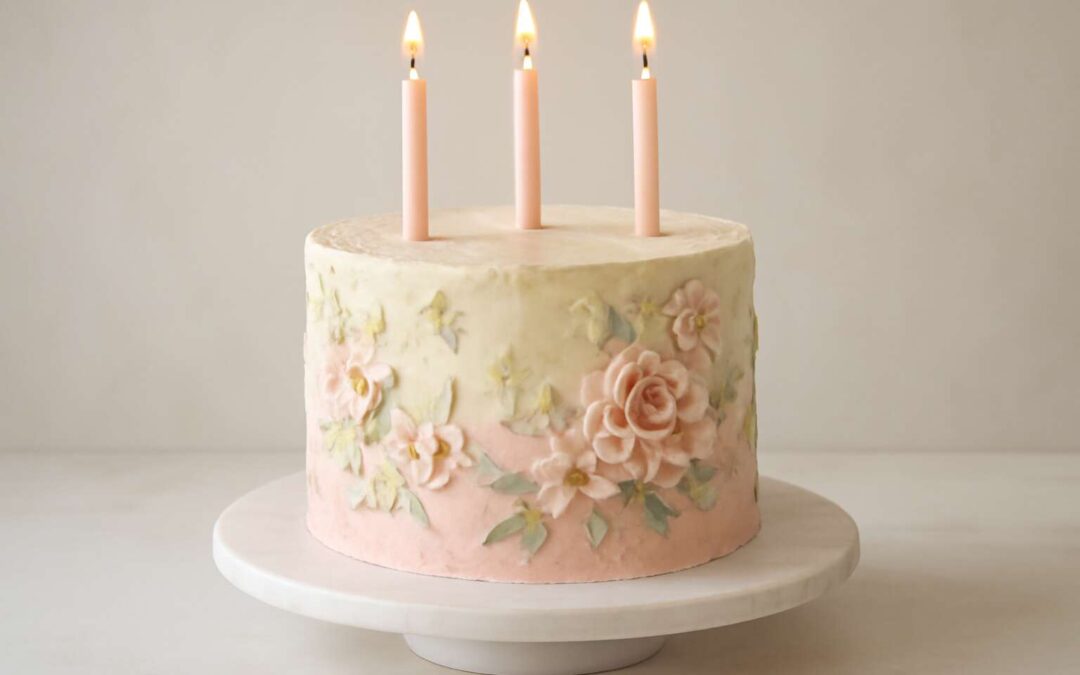 Glamorous birthday cake design for women that wows at every party.