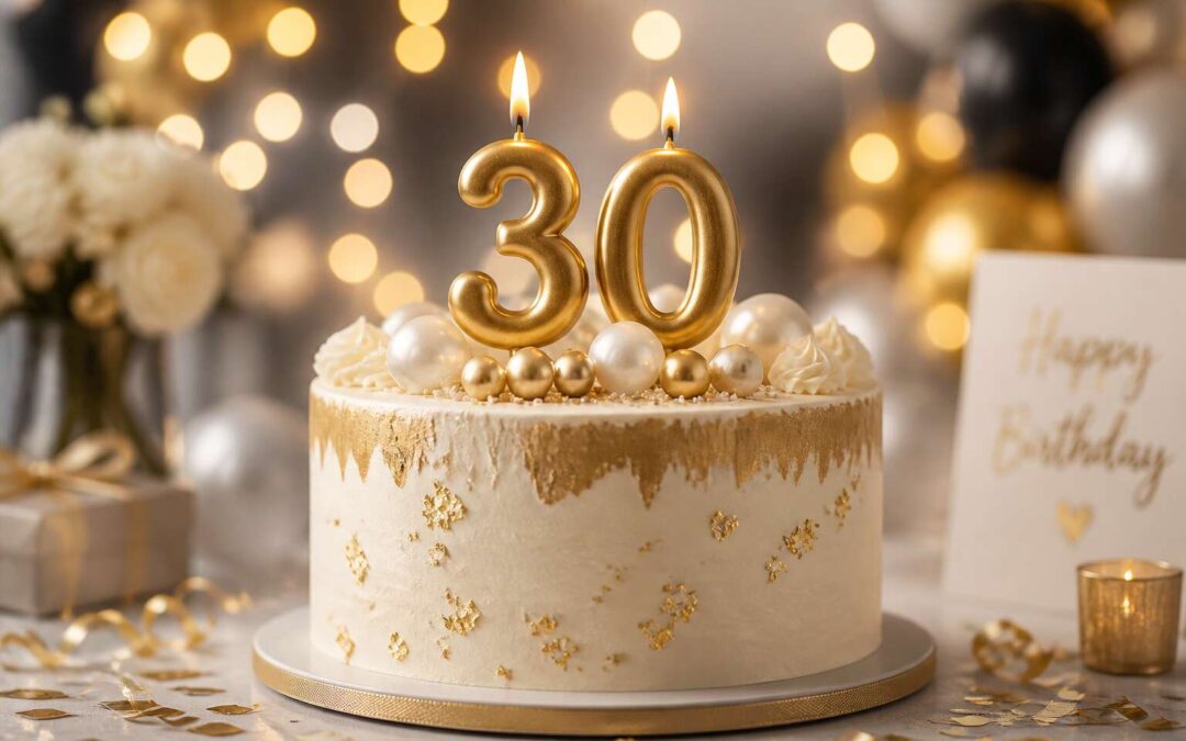 birthday cake 30